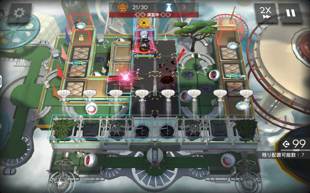 UR-1、ゴール手前に陣取ってドローンを破壊しまくる祥子